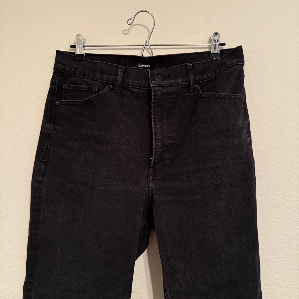 Express Mom Jean Super High Rise Jeans Size 10 - Picture 3 of 9